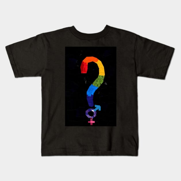 My Gender Is... Kids T-Shirt by cajunhusker